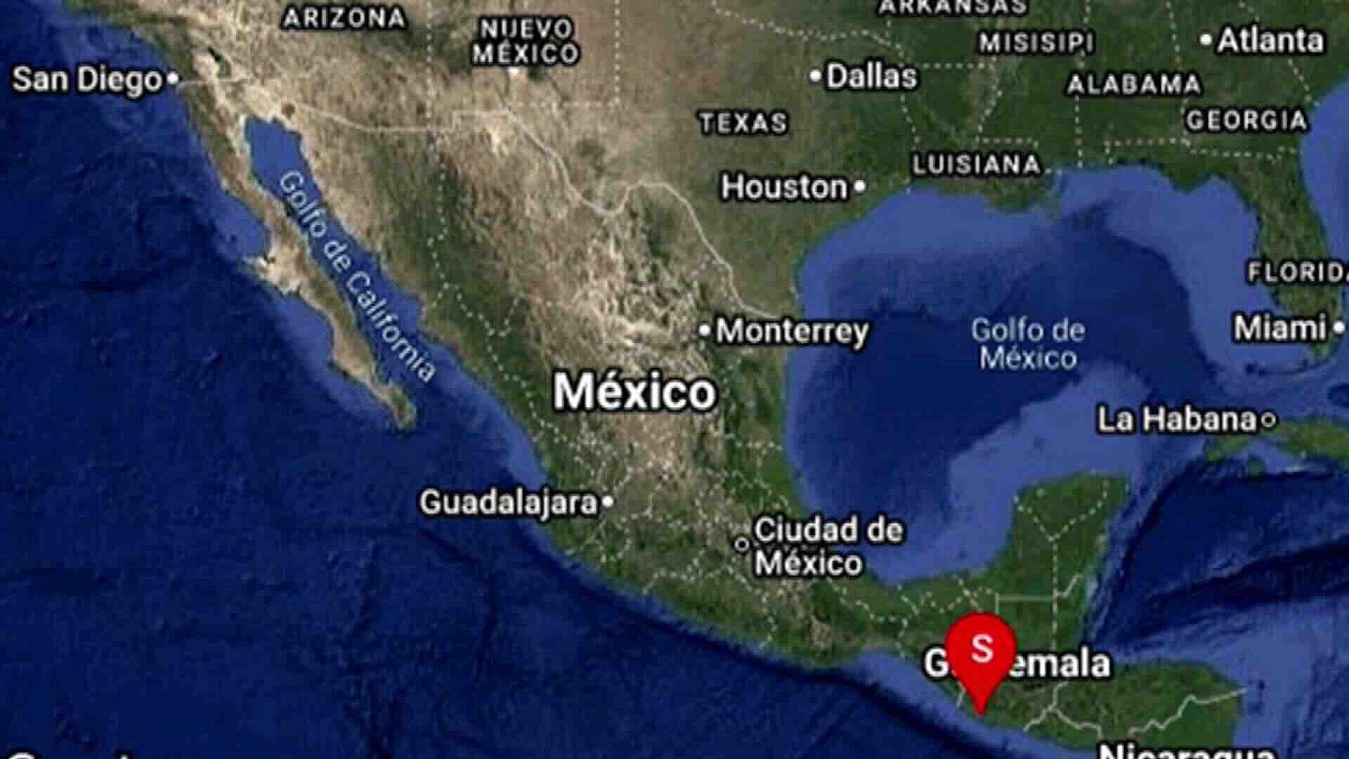 Sismo de Magnitud 5.3 Sacude Chiapas con Epicentro a 84 km de Ciudad Hidalgo