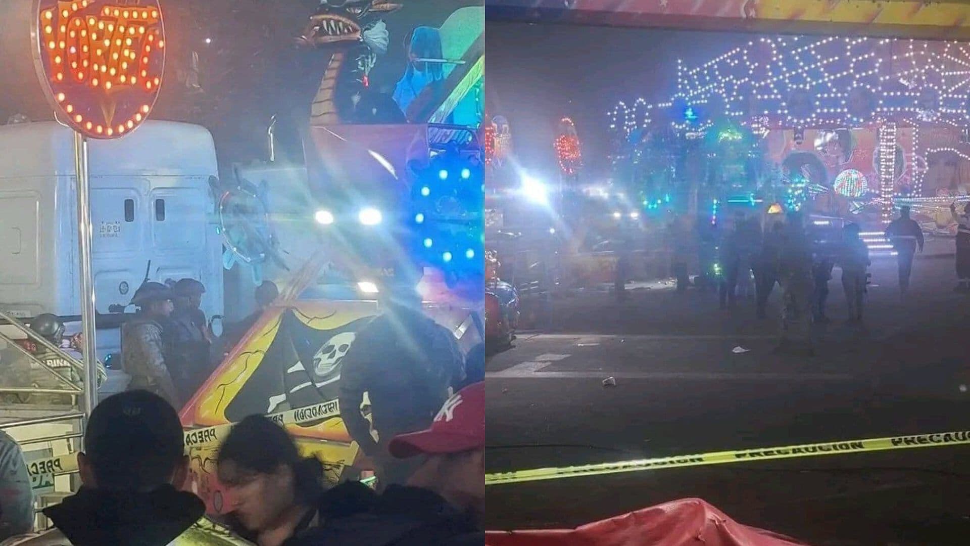Joven Sufre Caída de Juego Mecánico en la Feria de las Flores de Huauchinango en Puebla