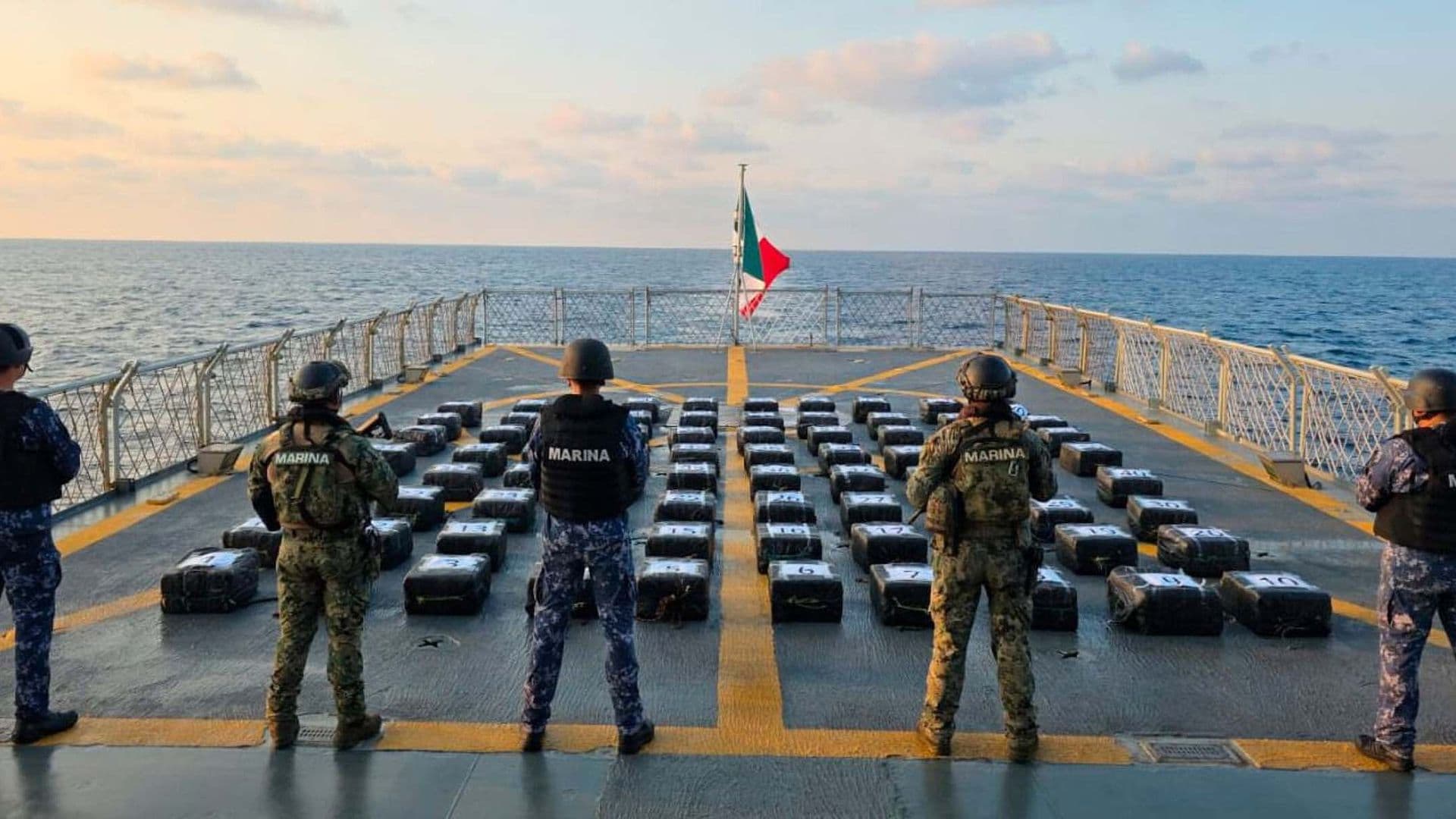 Ronald Johnson, Reconoce a México por Asegurar 2 Toneladas de Cocaína Frente a Guerrero