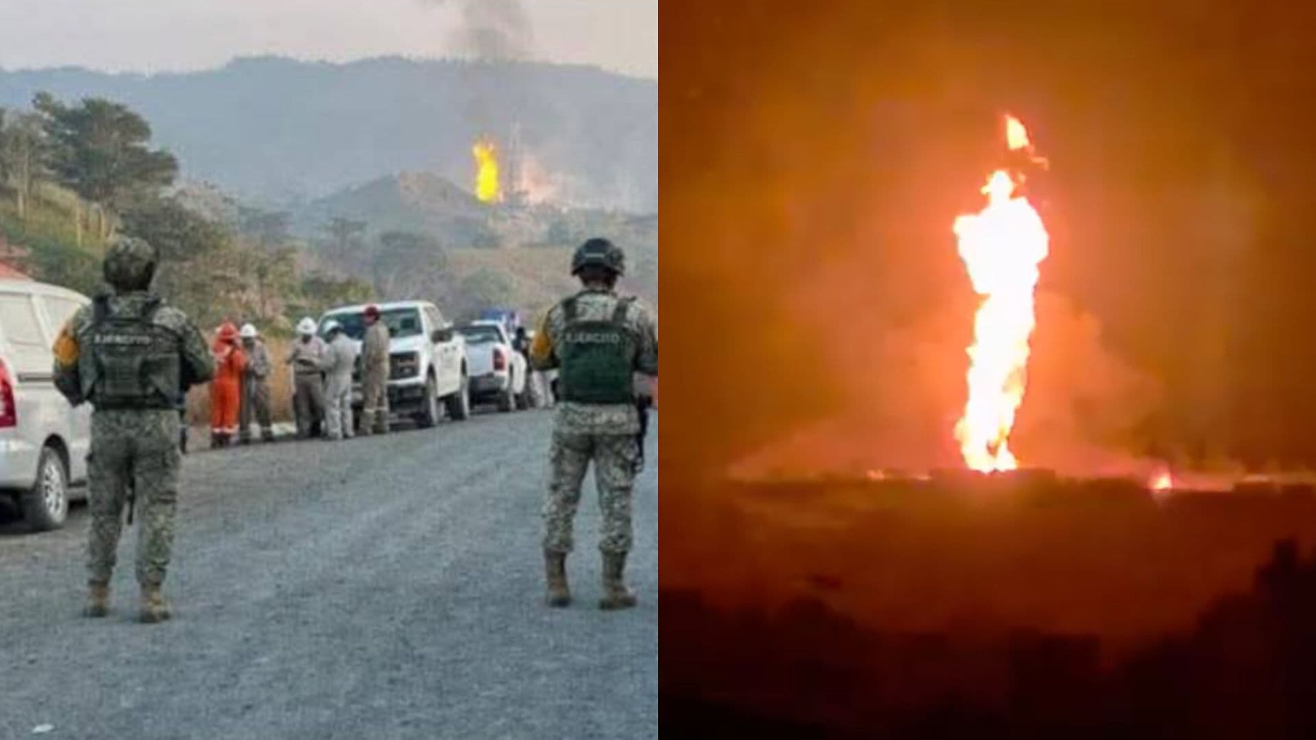 Habitantes de Las Choapas, Señalan que Continúa Incendio en Pozo Krem