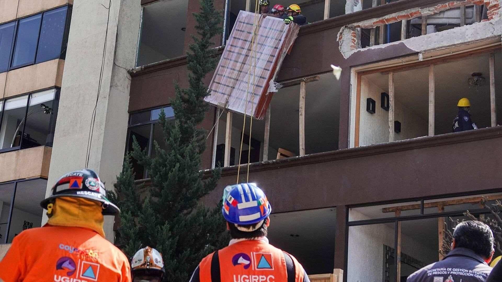 ¿Cómo Fue la Revisión del Edificio Dañado en Paseos de Taxqueña por Explosión en Coyoacán?
