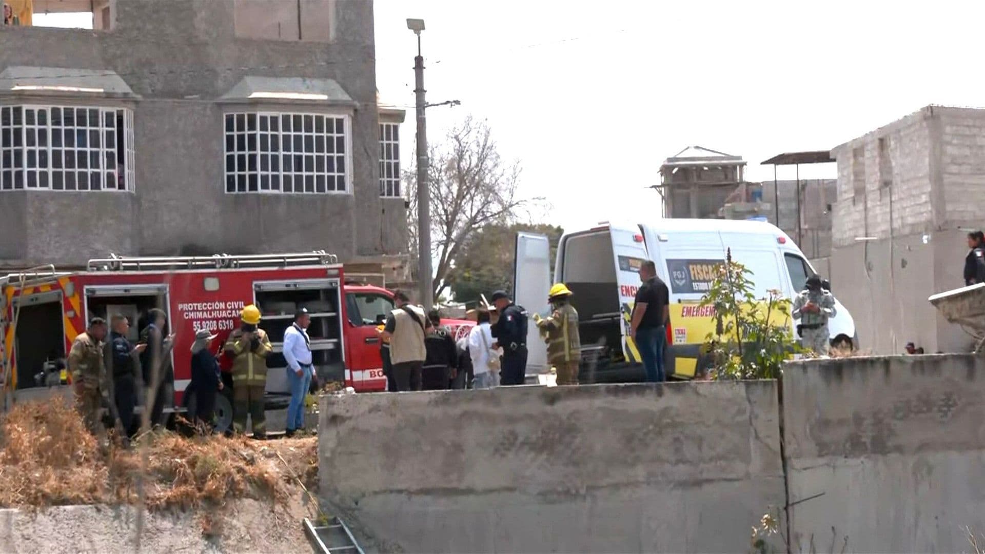 Hallan Restos Humanos en Canal de Cartagena en Ecatepec, Edomex