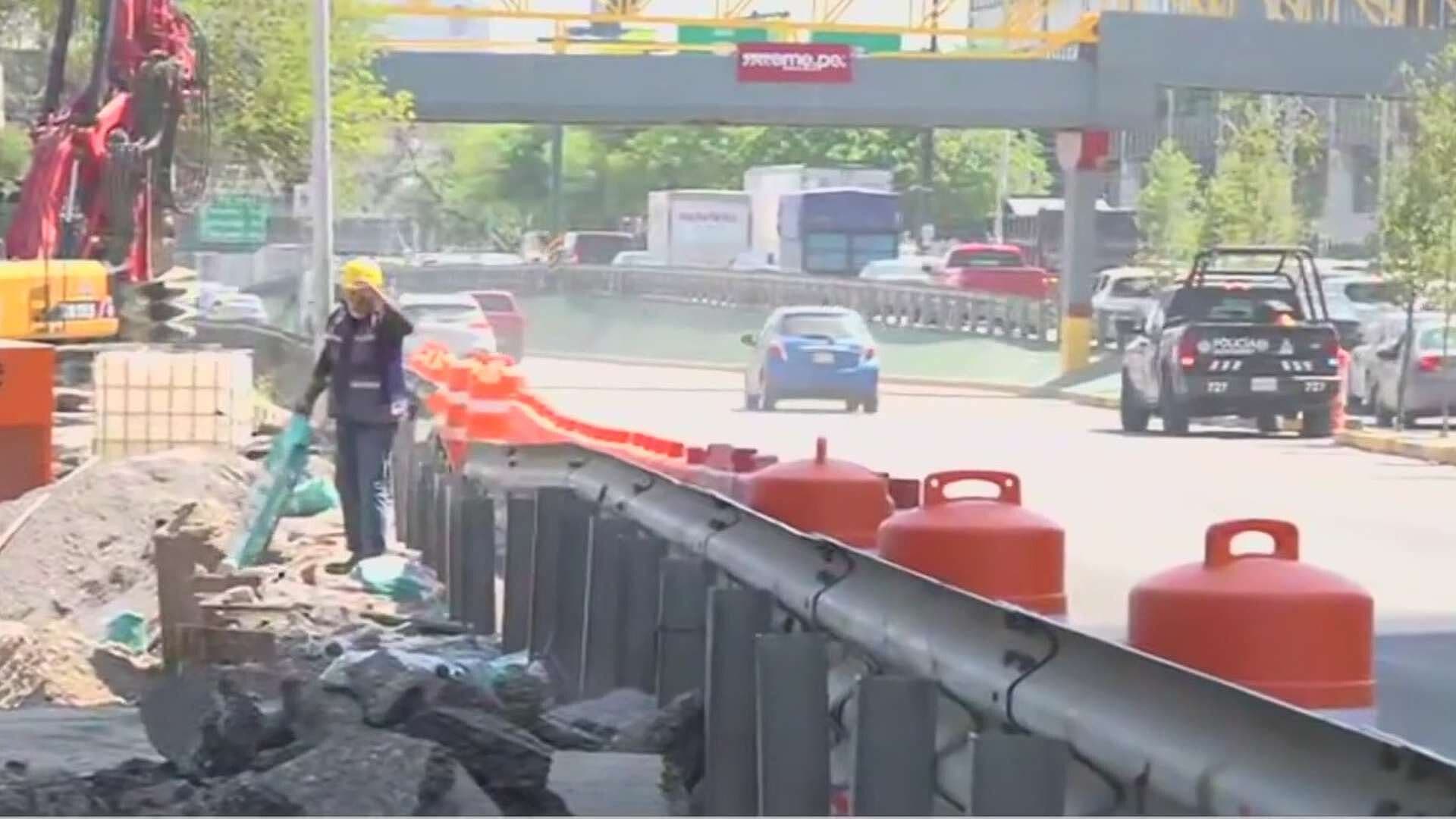 Reabren Carril Exprés de Morones Prieto; Dejan Sin Vigilar Obras en Monterrey