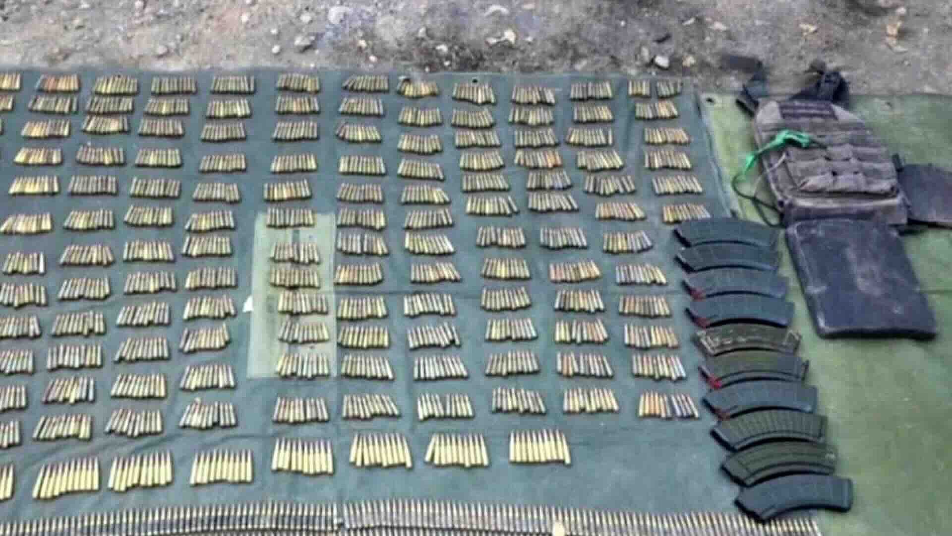 Aseguran Casi 2 Mil Cartuchos y Chaleco Táctico en Copala, Concordia, Sinaloa