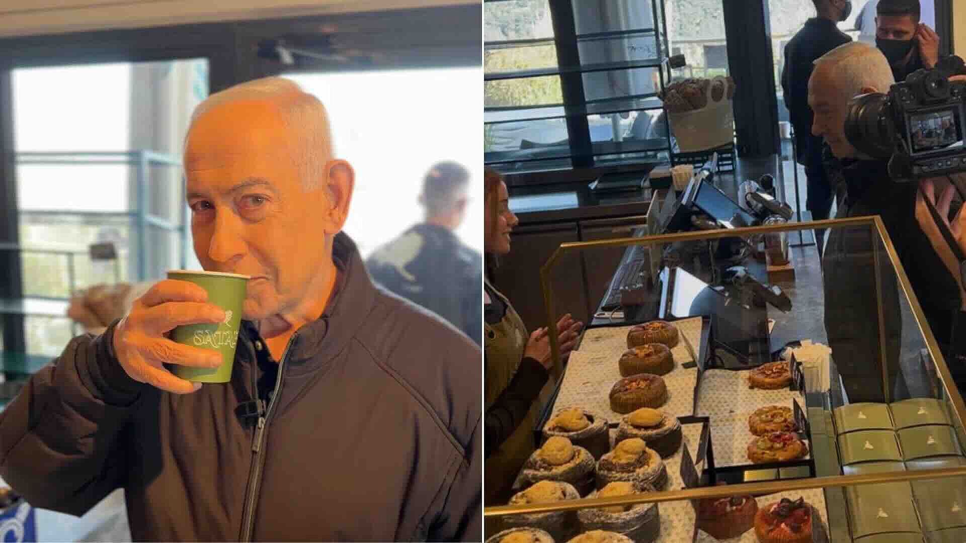 Netanyahu Publica Video Tomando Café en Jerusalén para Desmentir Rumores de su Muerte