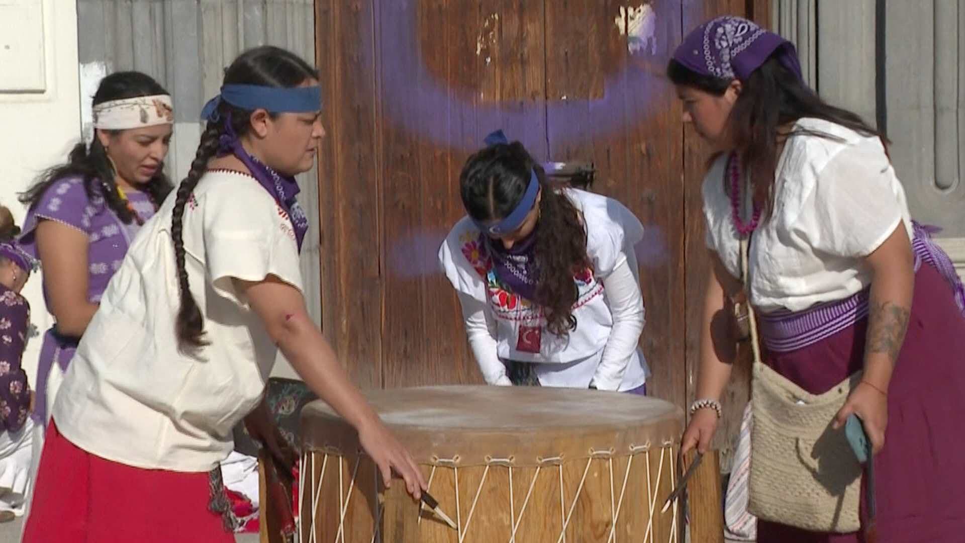 Mujeres del Grupo Flores del Desierto Ofrecen Ceremonias Espirituales en Hermosillo