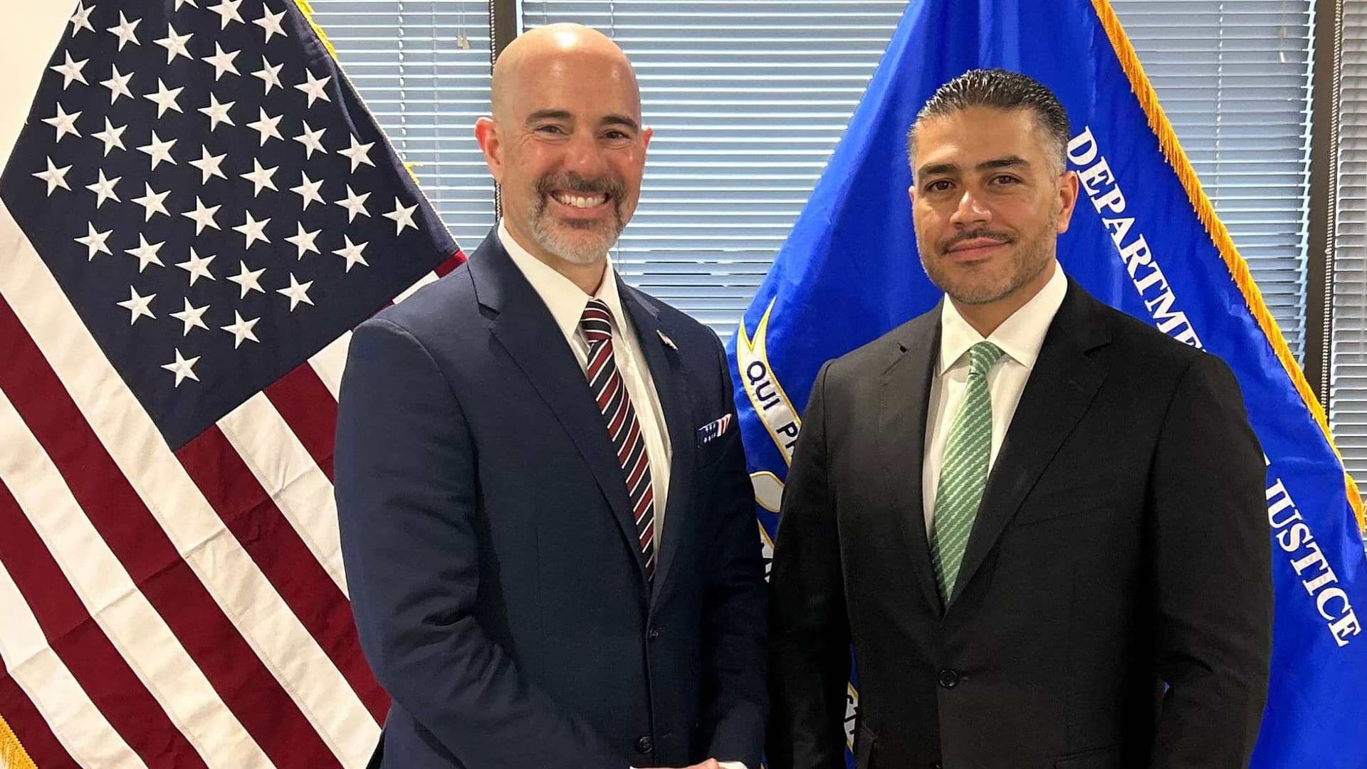 García Harfuch Se Reúne en Washington D.C. con Terrance Cole, Director de la DEA