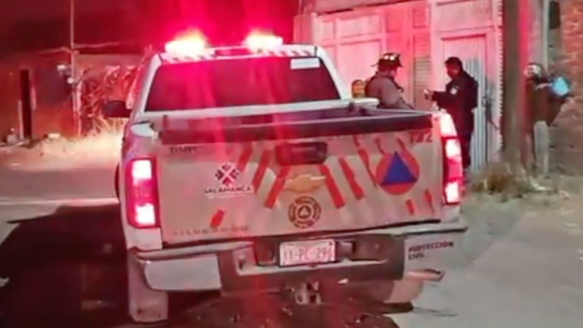 Incendio Consume Casa en la Colonia La Gloria en Salamanca, Guanajuato