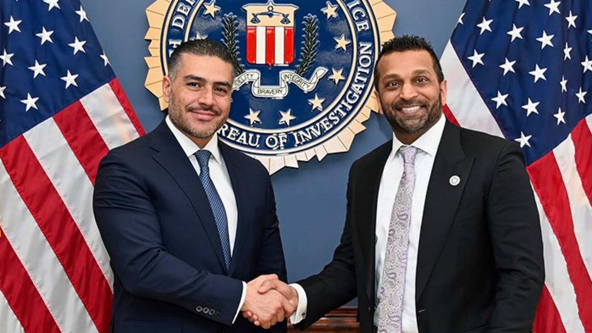Omar García Harfuch se Reúne con Kash Patel, Director del FBI, en Washington