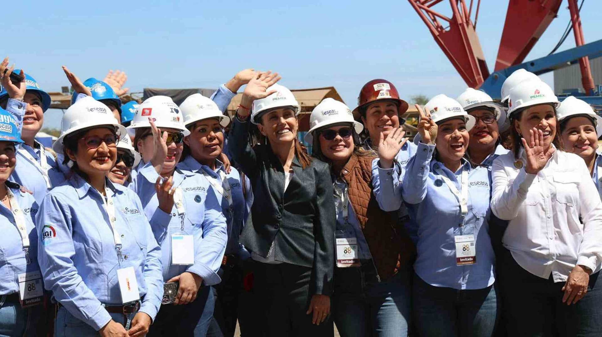 Sheinbaum Encabeza en Pueblo Viejo, Veracruz, el 88 Aniversario de la Expropiación Petrolera