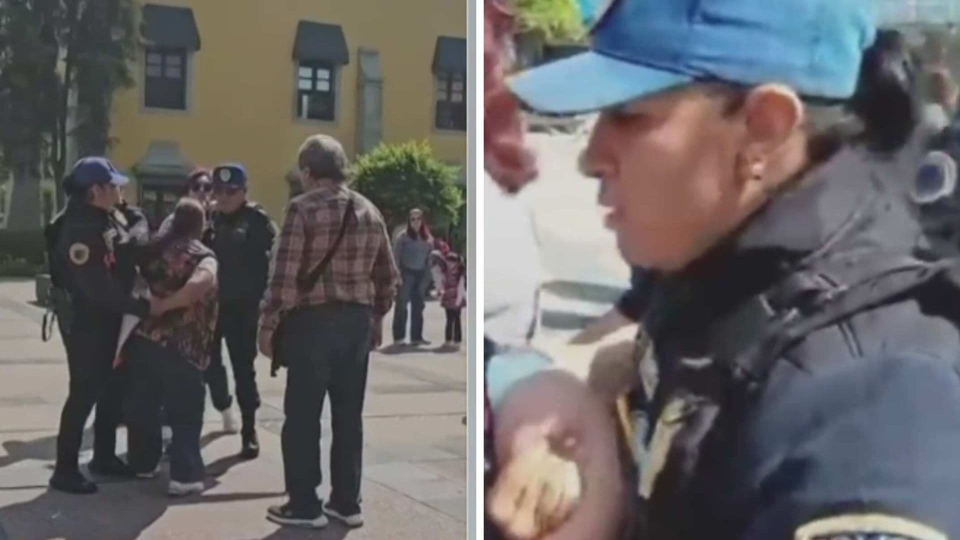 "¡Suéltala, Suéltala!": Graban Violenta Detención de Adulta Mayor en la Miguel Hidalgo, CDMX