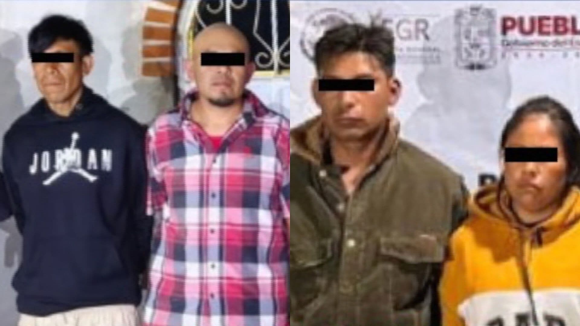 Cuatro Detenidos y Droga Asegurada Durante Cateo en Atlixco, Puebla