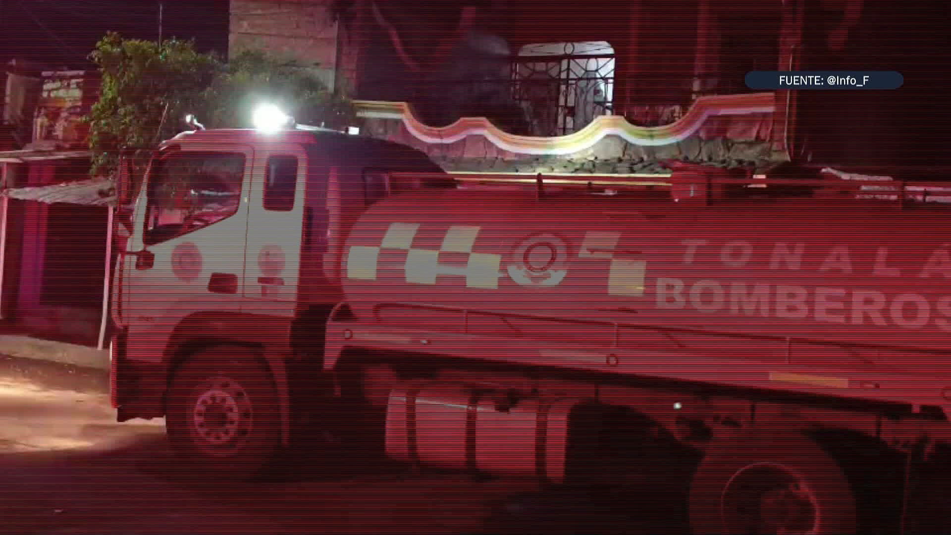 Se Registra Incendio en Taller de Laminado y Pintura en Tonalá