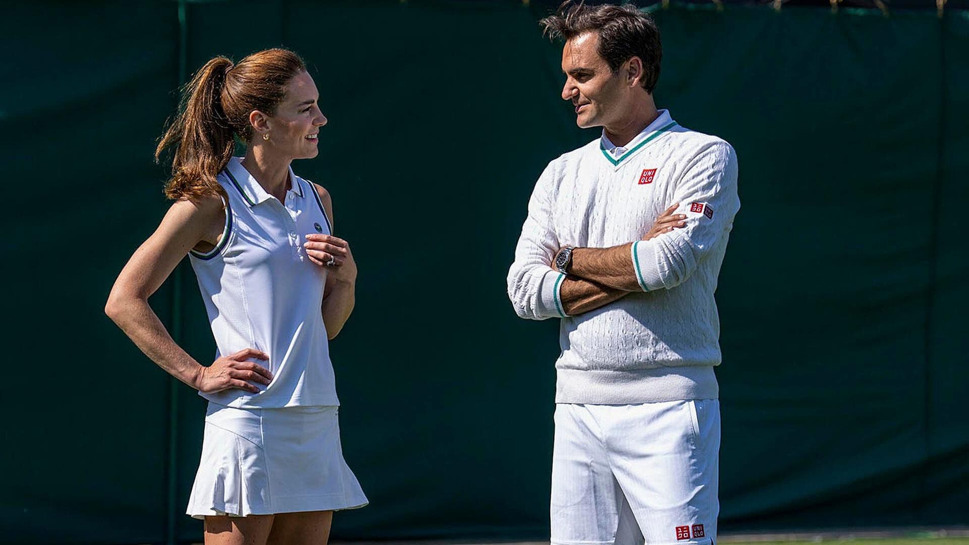 Roger Federer Se Enfrenta en Partido Amistoso con la Princesa de Gales