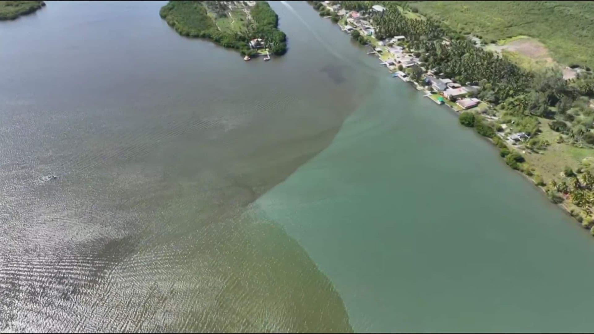Así Se Ve el Caudal del Río Seco a Una Semana de la Fuga de Aguas Aceitosas de la Refinería Dos