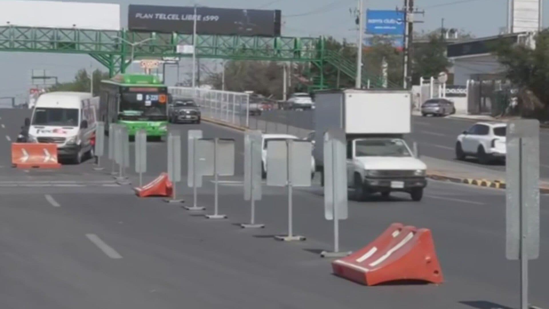 Cierran Tramo Vial en Av. Pablo Livas por Repechaje de Bolivia vs Surinam en Guadalupe, NL