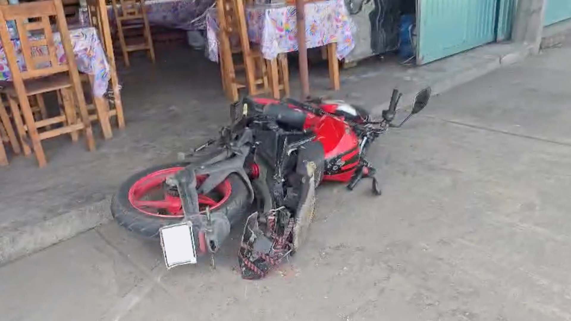 Motociclista Termina con Lesiones al Ser Impactado por Camioneta en Fortín, Veracruz