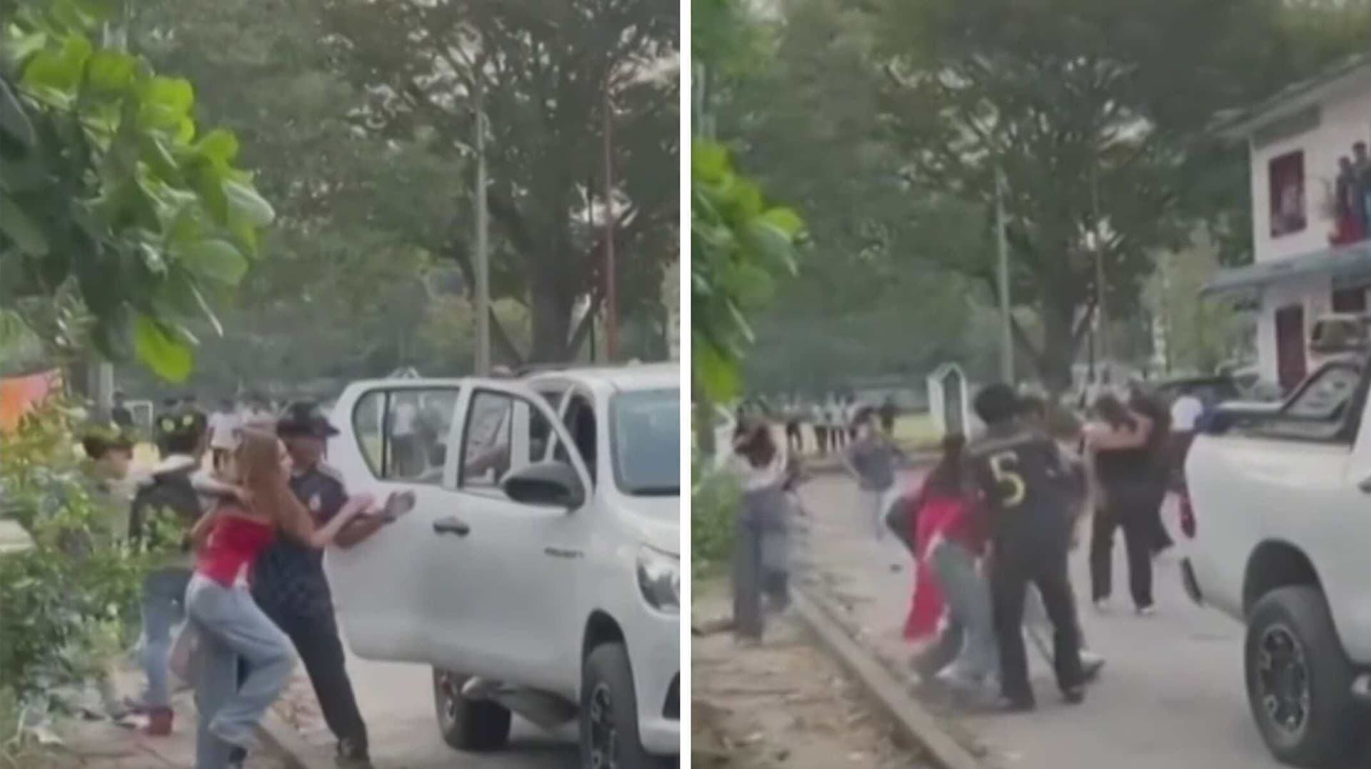 VIDEO: Captan Pelea Campal entre Jóvenes Afuera de un Bar en Tapachula, Chiapas