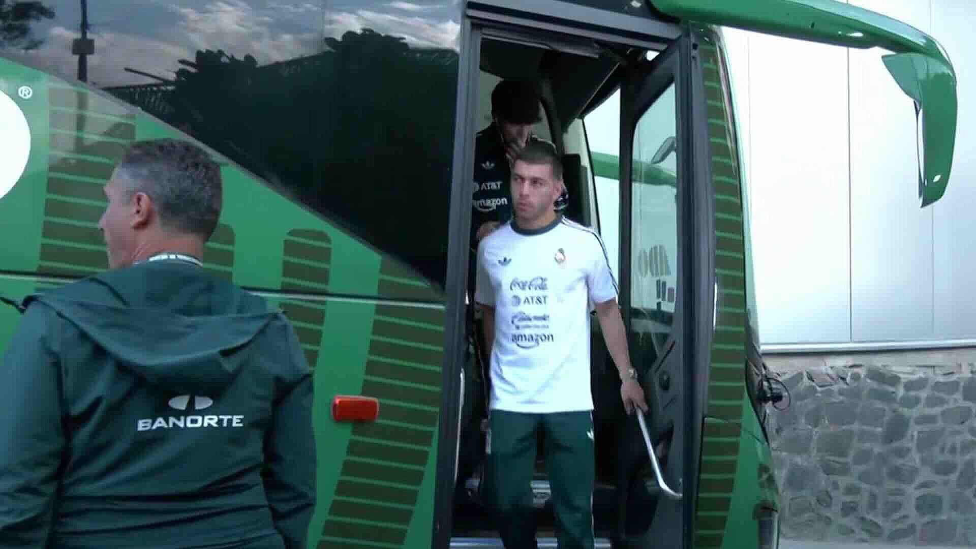 ¡Llegó la Selección! México Arriba al Estadio Banorte para Enfrentar a Portugal