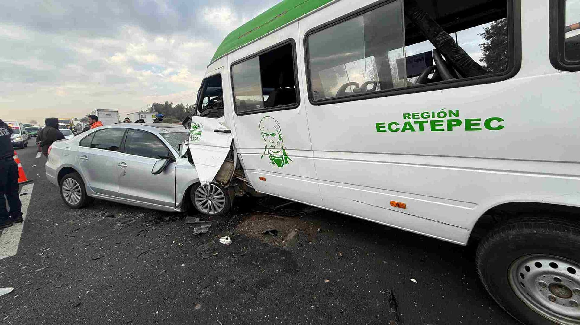 Muere una Mujer en Choque en el Circuito Exterior Mexiquense: Así Está la Zona con Afectaciones
