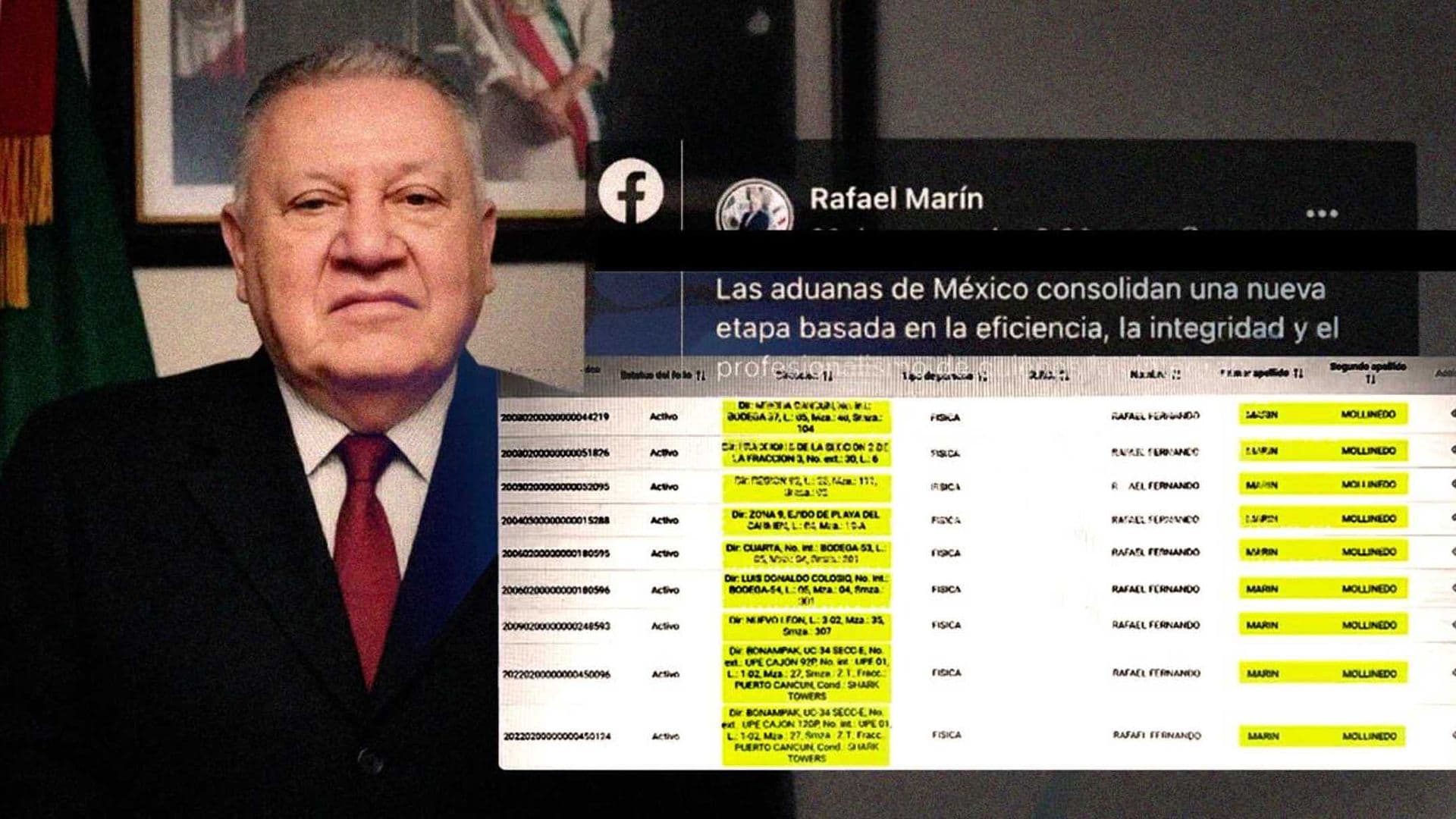 Rafael Marín Mollinedo Deja la Agencia Nacional de Aduanas; Fue Señalado por Actos Anticipados de Campaña en QRoo