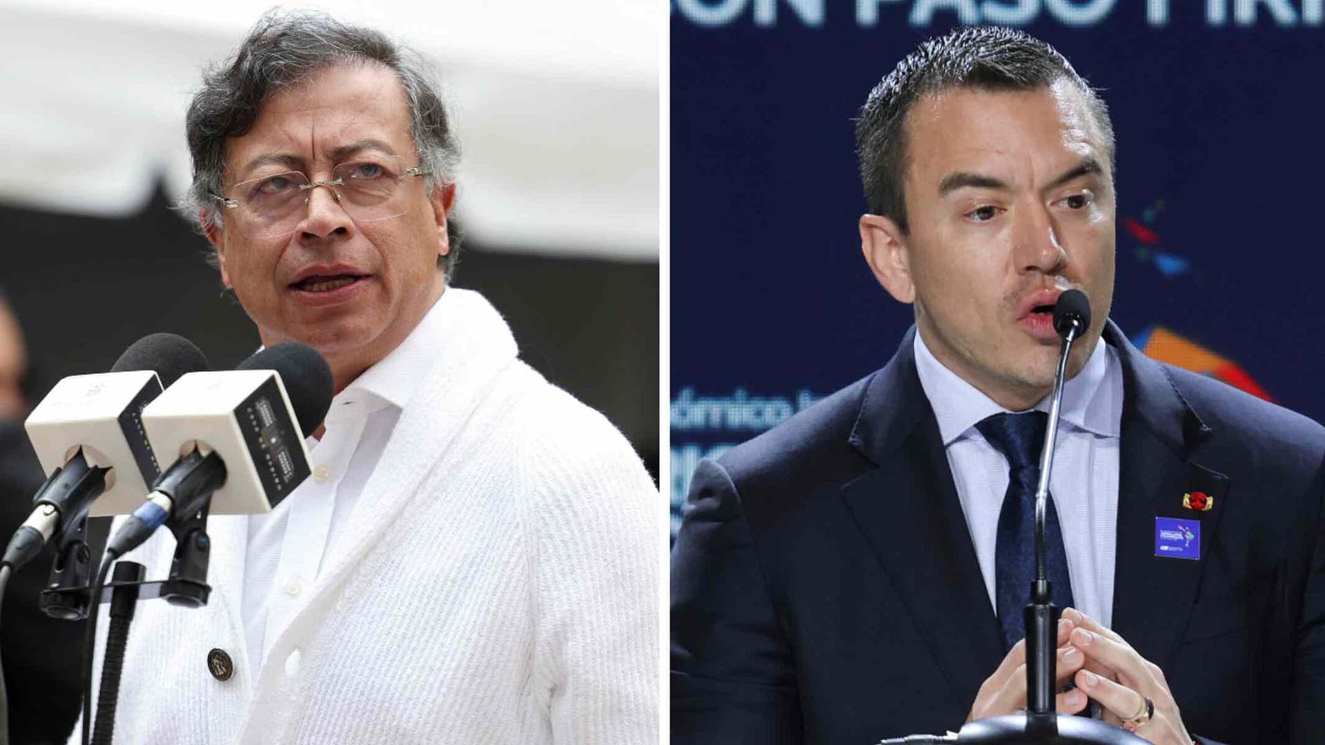 Gustavo Petro Denuncia Bombardeos Desde Ecuador y Así Respondió Daniel Noboa