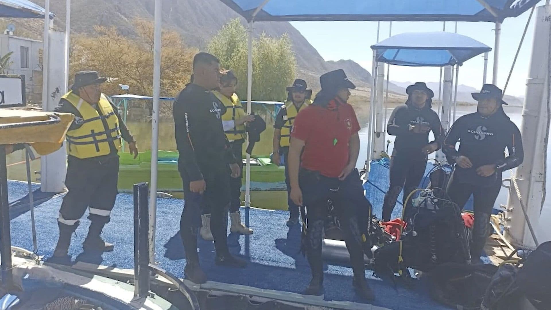 Con la Ayuda de Buzos Continúa la Búsqueda en la Presa Francisco Zarco