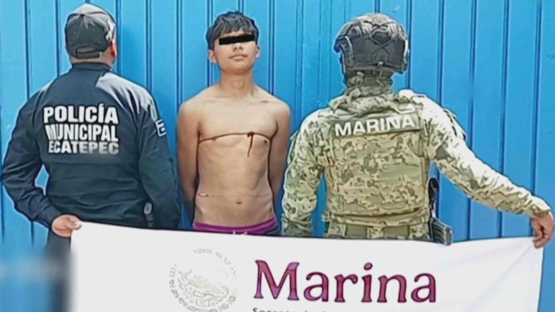 Detienen a Joven por Robar Figura Religiosa en plena Semana Santa en Ecatepec