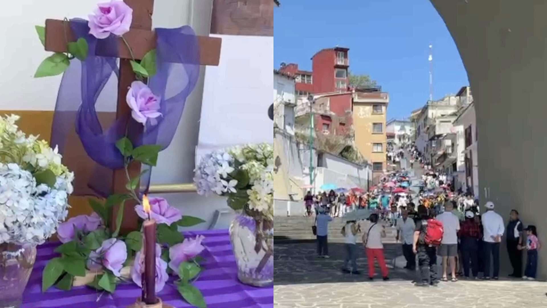 Así se Vivió el Viacrusis en Barrio Mágico de Xallitic; Lleva 40 Años de Tradición