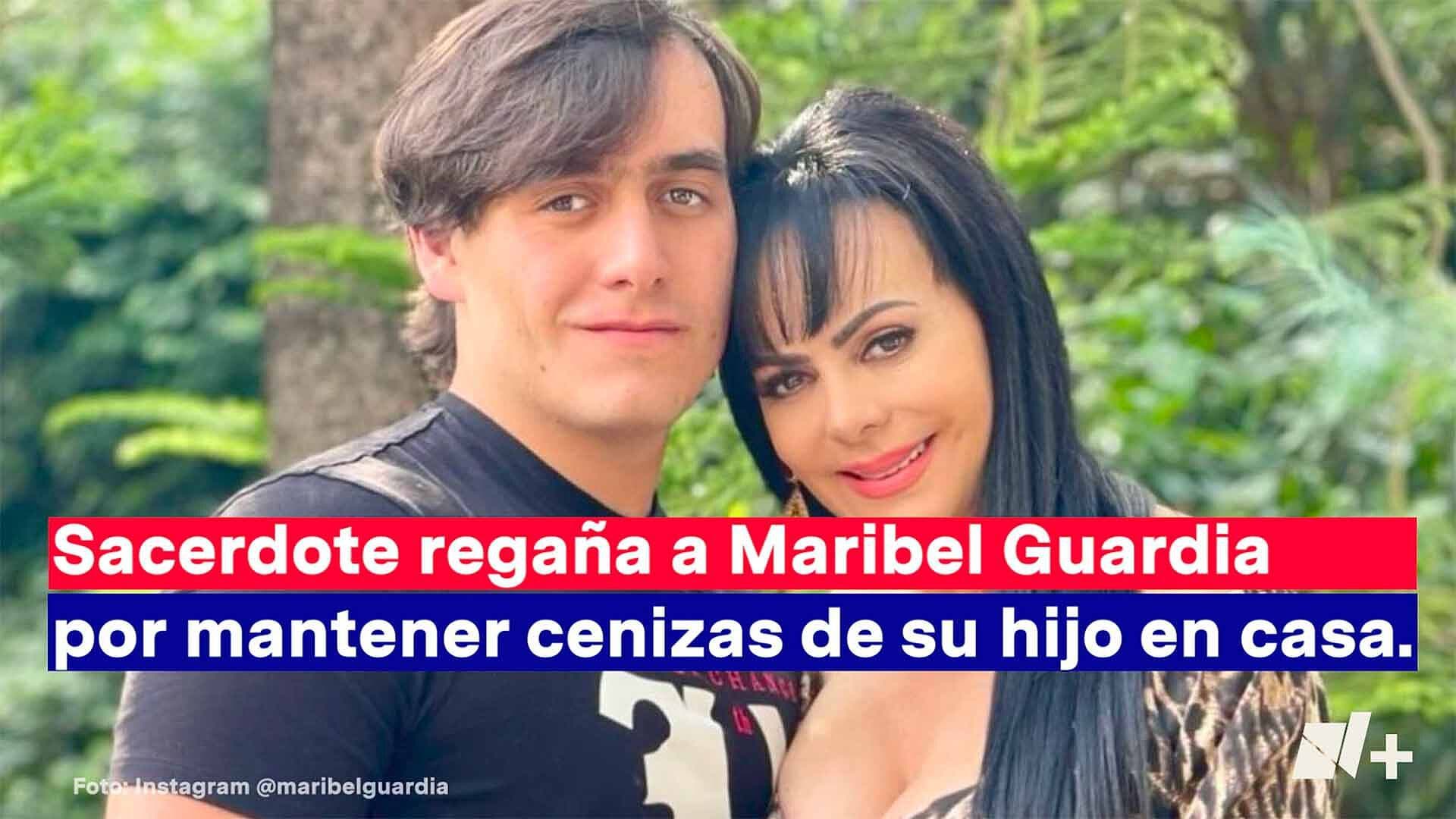 Sacerdote Regaña a Maribel Guardia por Conservar Cenizas de su Hijo Julián Figueroa