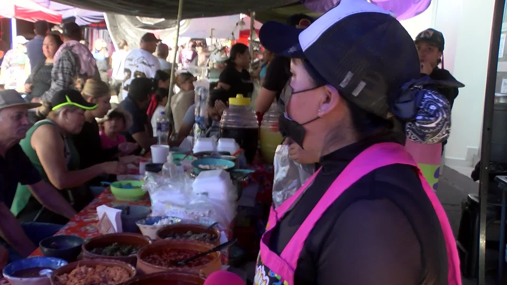 Fieles Se Reunen en San Martín de las Flores Durante el Viernes Santo