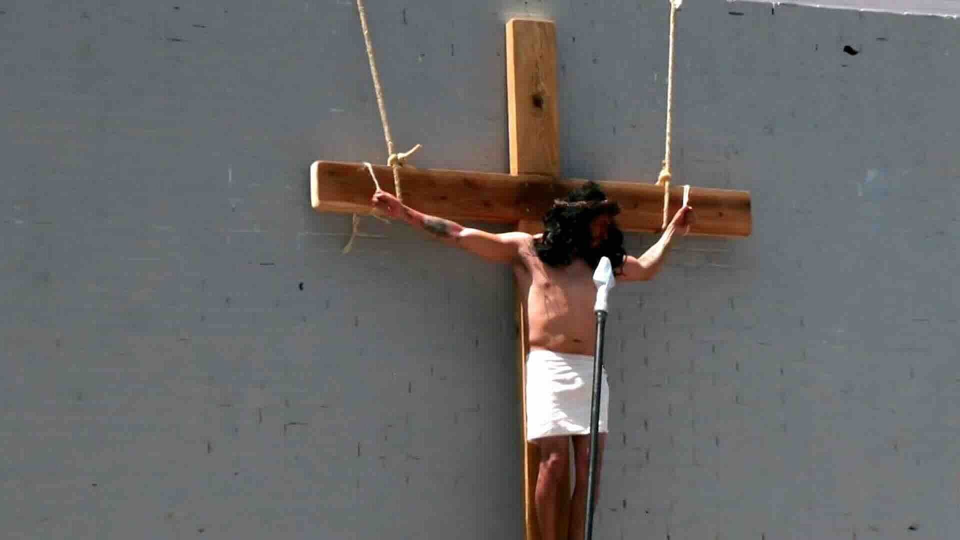 Representaron Internos el Viacrucis en Reclusorio Oriente Durante Semana Santa en CDMX