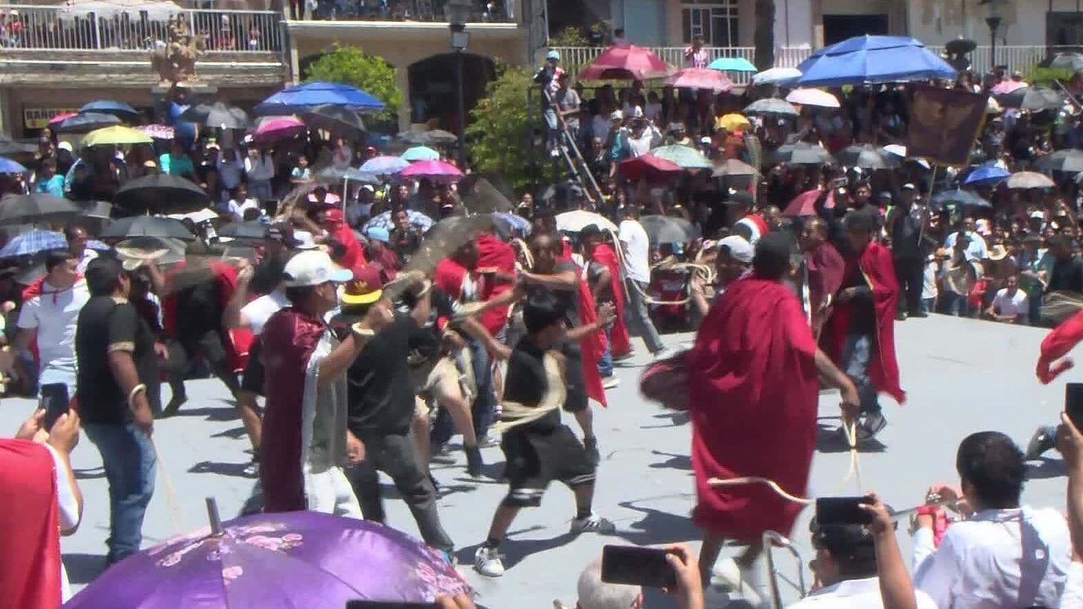 Así Celebraron la Cuereada tras Finalizar la Edición 232 de la Judea en San Martín de las Flores