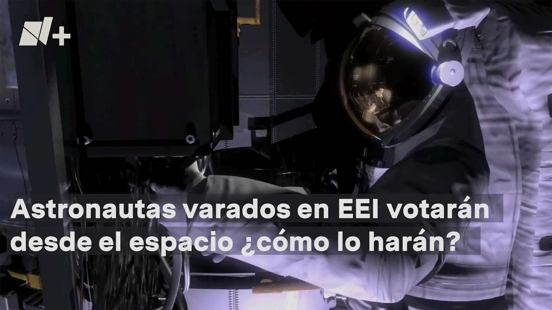 Astronautas Varados en EEI se Preparan para Votar desde el Espacio ¿Cómo lo Harán?