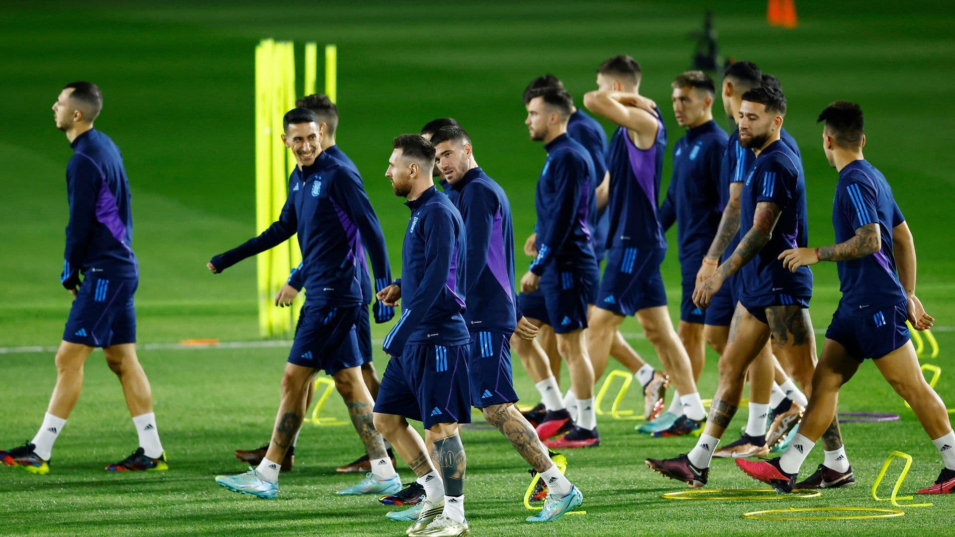 Argentina se Prepara para el Duelo contra Croacia