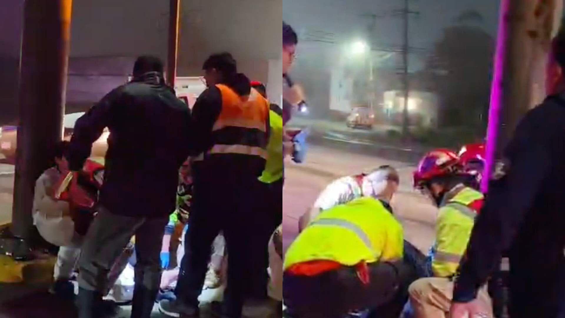 Motociclista Queda Lesionado tras Ser Impactado por Auto en Bulevar Córdoba - Fortín