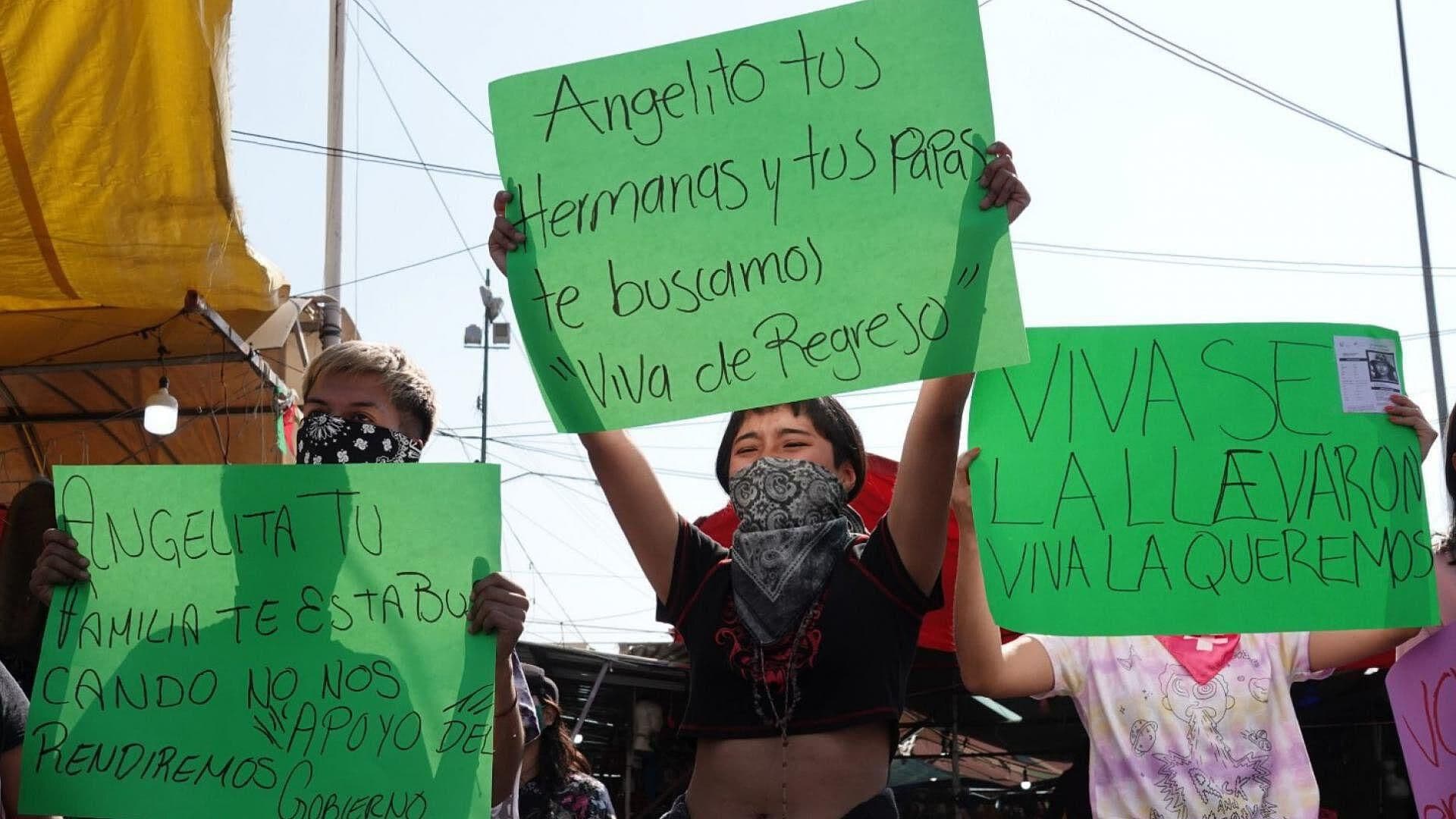 Cronología sobre Desaparición de María Ángela
