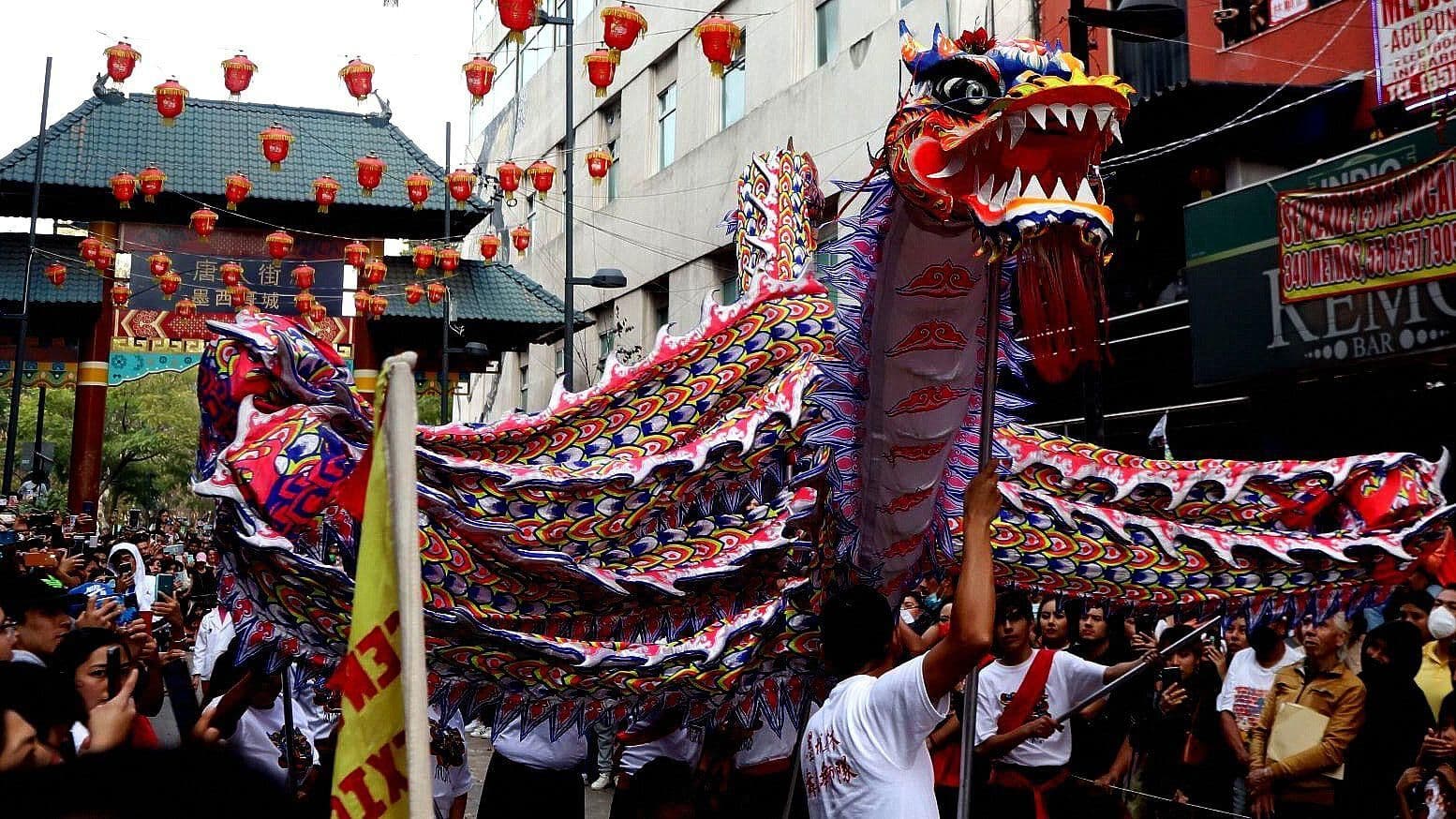 Barrio Chino de CDMX con Gran Afluencia por Año Nuevo