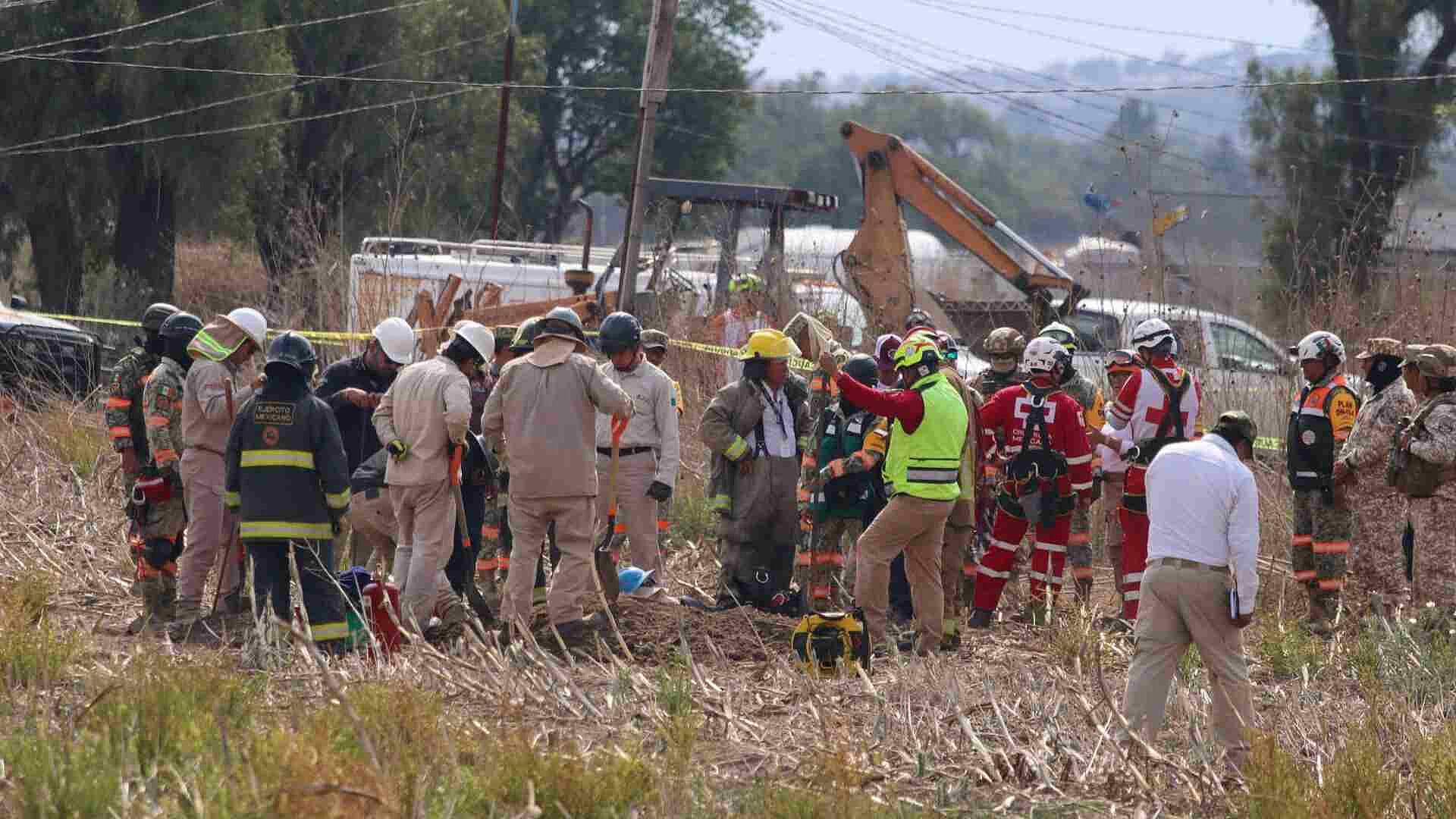 Mueren Engañados Albañiles con Hacer Drenaje y Era Túnel de Huachicol en Acolman