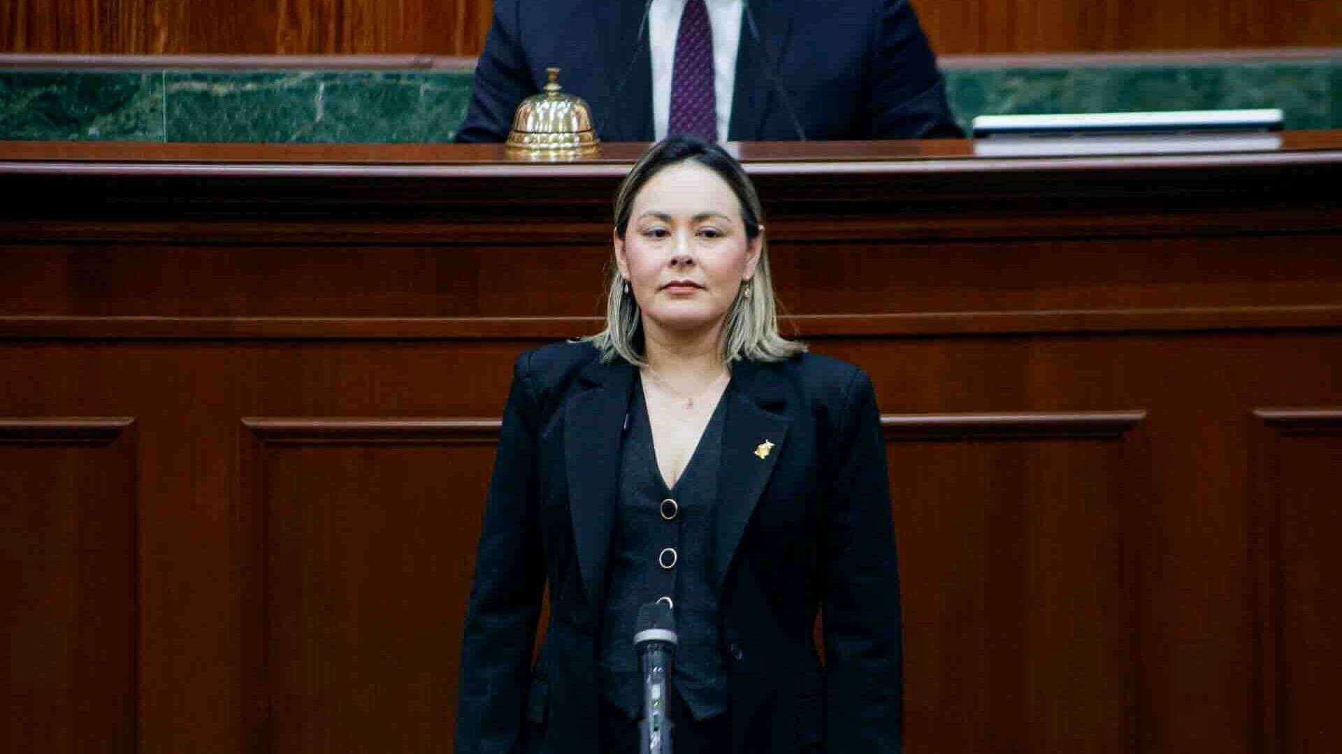 Yeraldine Bonilla Valverde Toma Protesta Como Gobernadora Interina de Sinaloa