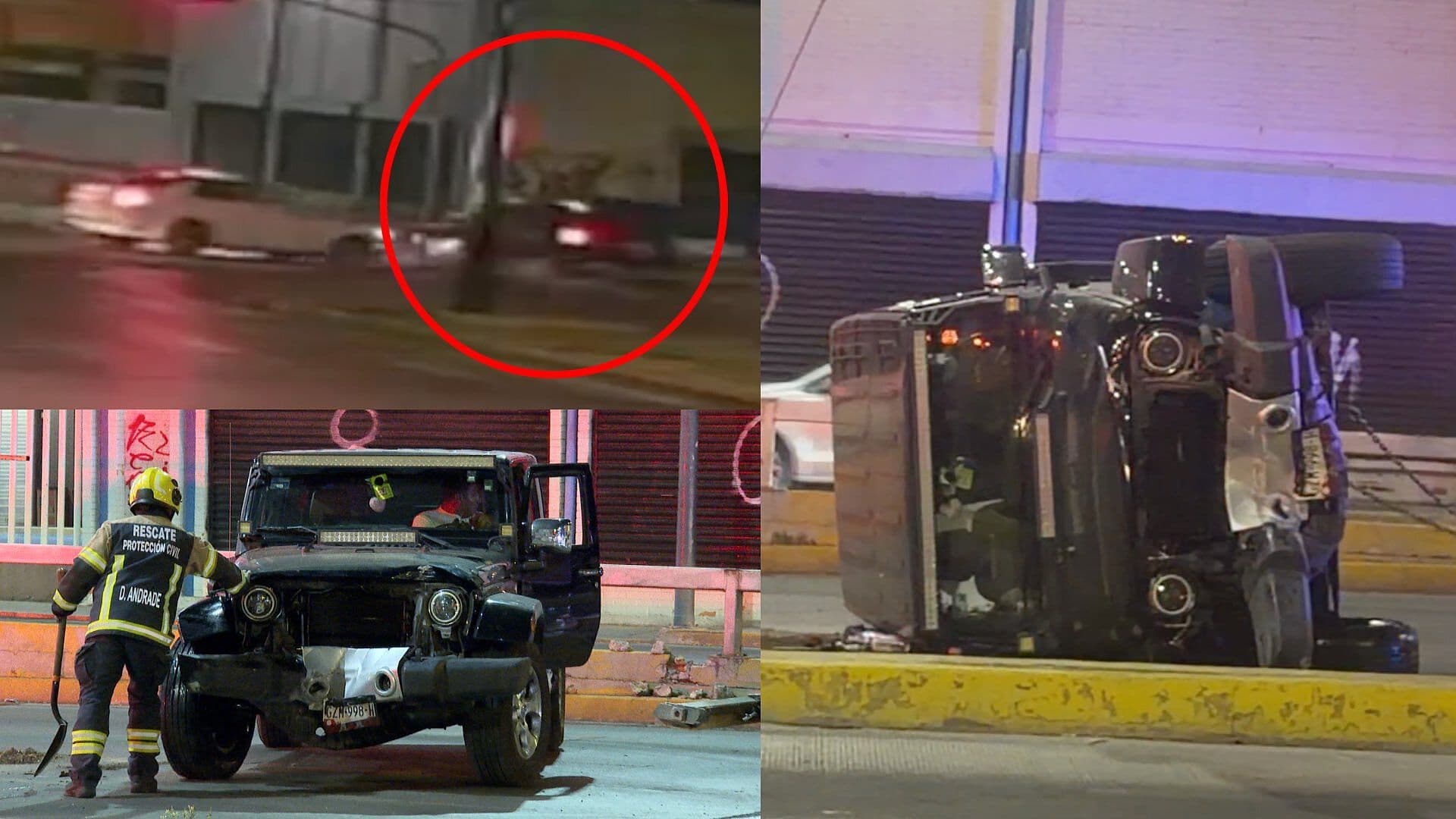 Captan Momento Exacto de Accidente entre Camioneta de Lujo y Automóvil en Puebla
