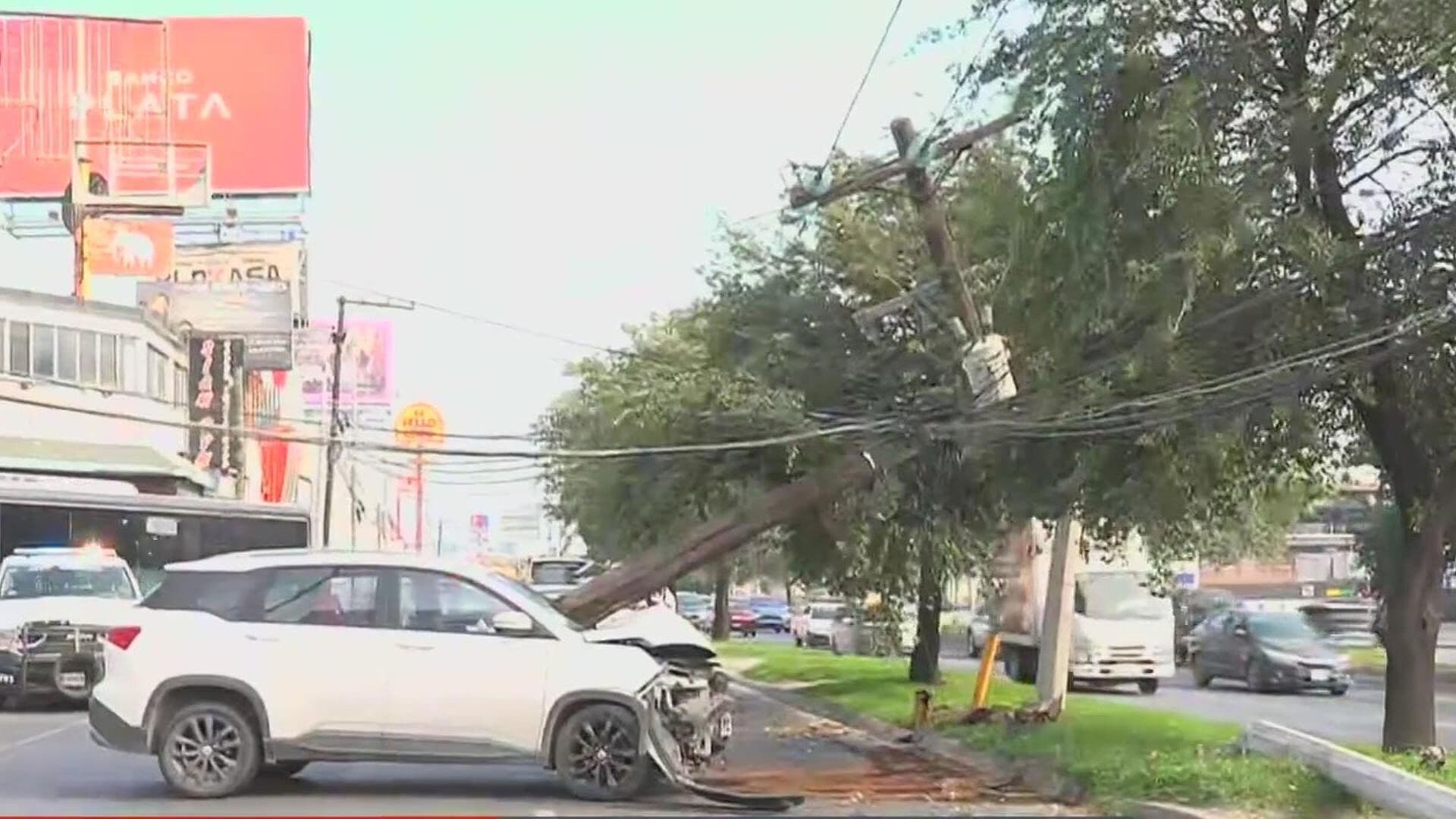 Siguen sin Luz 6 Colonias del Sur de Monterrey Tras Choque