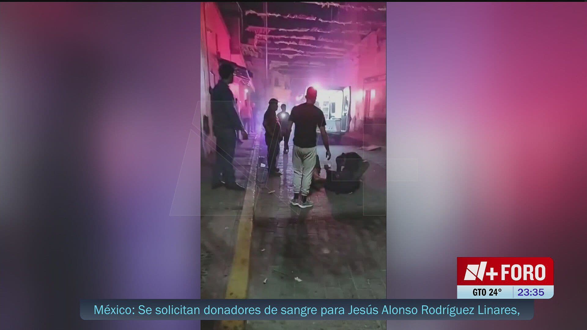 Explosion Amatitan Jalisco Video Momento Exacto Fiestas Patronales Pirotecnia Gas Heridos
