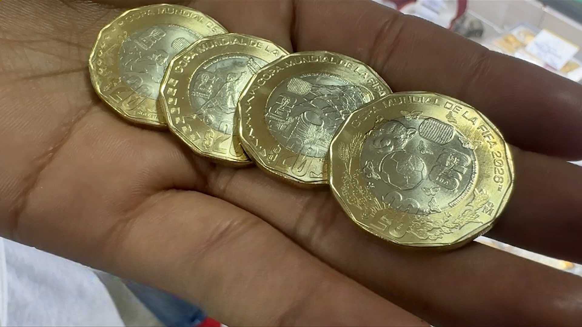 Monedas de 20 Pesos del Mundial 2026: Así Duermen Afuera de Banxico para Canjear