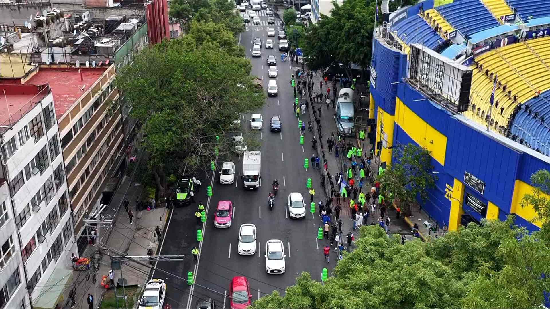 Despliegan Operativo de Seguridad en el Estadio Ciudad de los Deportes por la Final de Ida Cruz