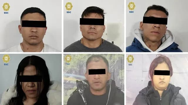 Montachoques detenidos CDMX
