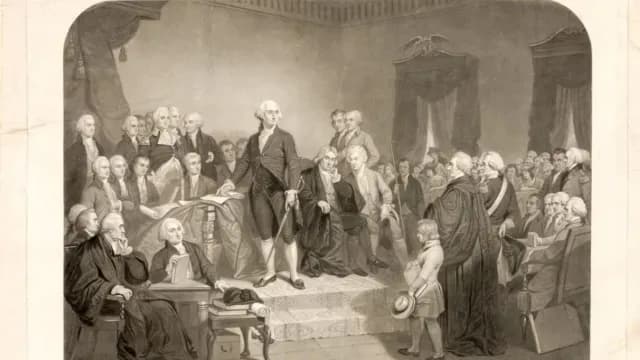 Primera toma de posesión, George Washington