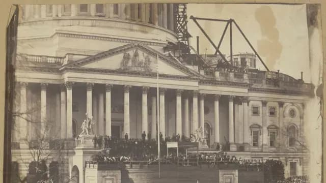 Toma de posesión de Abraham Lincoln