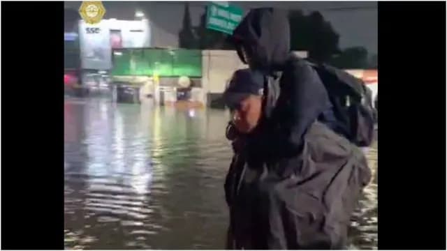 Operativo SSC por lluvias en CDMX.