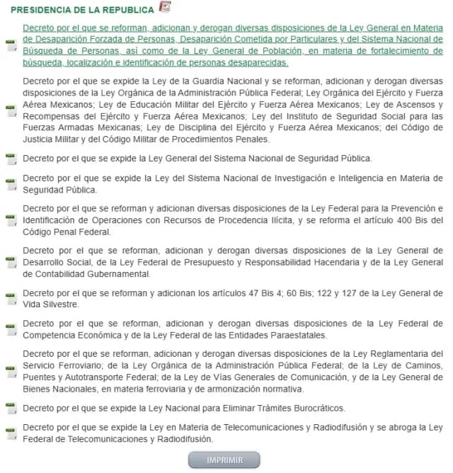 DECRETO